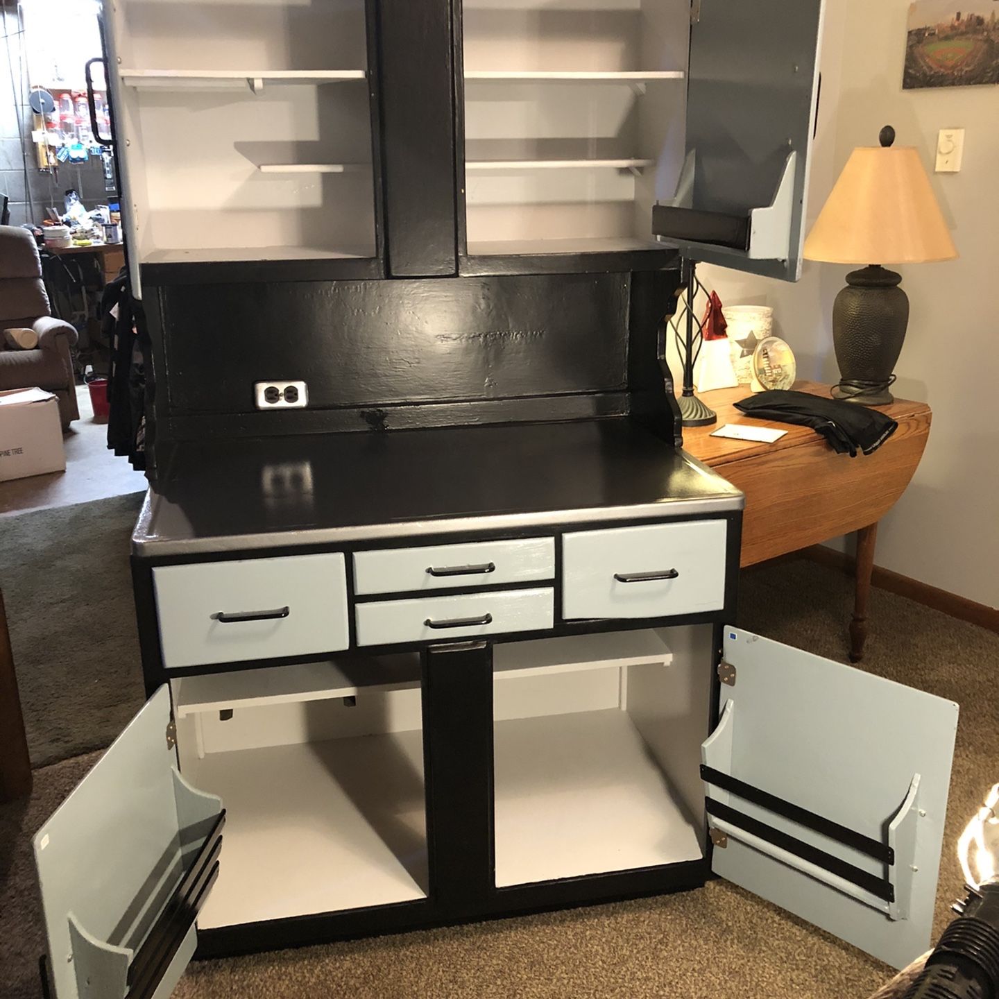 Antique Hoosier Cabinet
