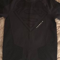 YoungLA Superman Charcoal Compression Size L