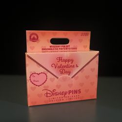 2026 Valentines Mystery Disney Pins