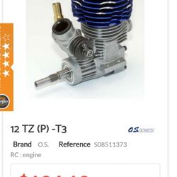O.S .12 TZ T3 NIB (New)