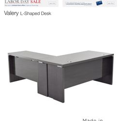 ✨ Italian Executive L-Shaped Desk – Valery Edition ✨