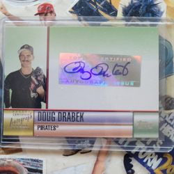 06 Topps CAI Doug Drabek AUTO!