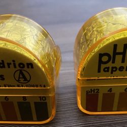 pH Hydrion Papers-(2-10 pH Test) -(Set of 2)