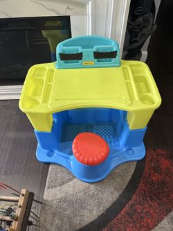 🎨 Simplay3 Kids Art Desk & Activity Station – Bright & Sturdy! 🎨