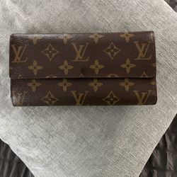 Louis Vuitton Monogram canvas Sarah wallet Vintage 