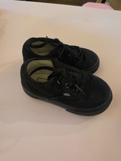 Vans Black Toddler Shoes | Size 5.5