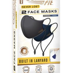 Copper Fit Face Mask 2 Pack (New)