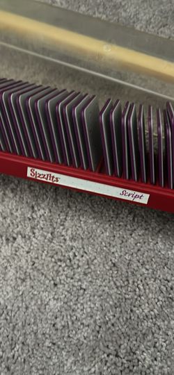 Scrapbooking Die Cut & Letters