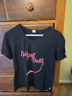 New York Dolls Band Graphic T-Shirt