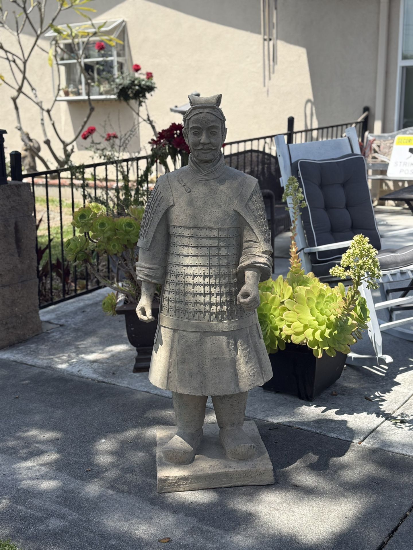 Antique Chinese terracotta warrior