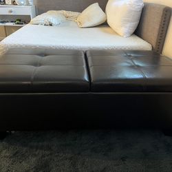 Long Ottoman With Storage
