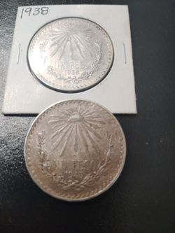 Dos pesos del 0720 plata