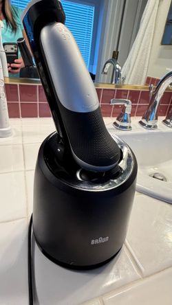 Braun Series 7 Electric Shaver w/Cleaning & Charging Station - $40