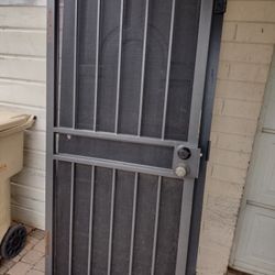 Security Metal Door.   Size.  36,,"Inches. Wide.  X. 80"Inches. Tall.    $.  170.    