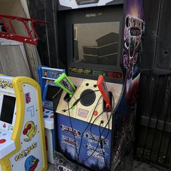 No power plug - ArcadelUp Big Buck Hunter Mossy Oak Deluxe Arcade Machine