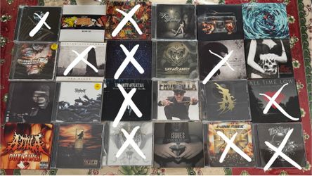 Lot of Band CD’s (Metal, Rock, Punk Rock, Pop Punk, ETC)
