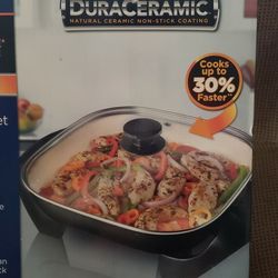 Oster Titanium Infused 12inch Electric Skillet NEW IN BOX