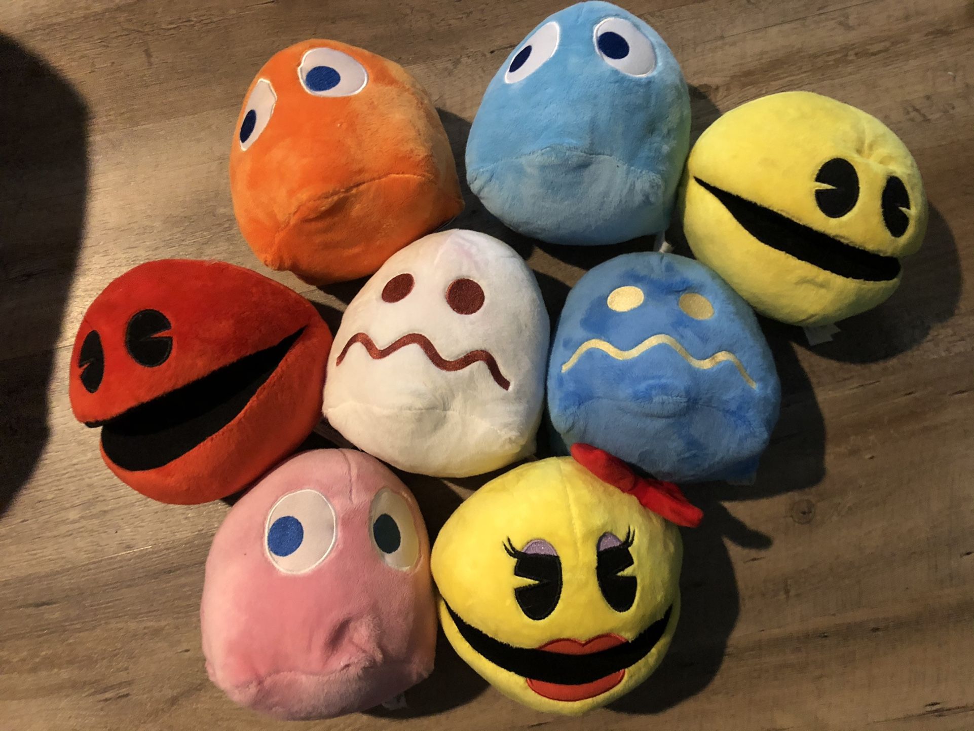 Pac-Man Plushies