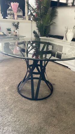 Glass table