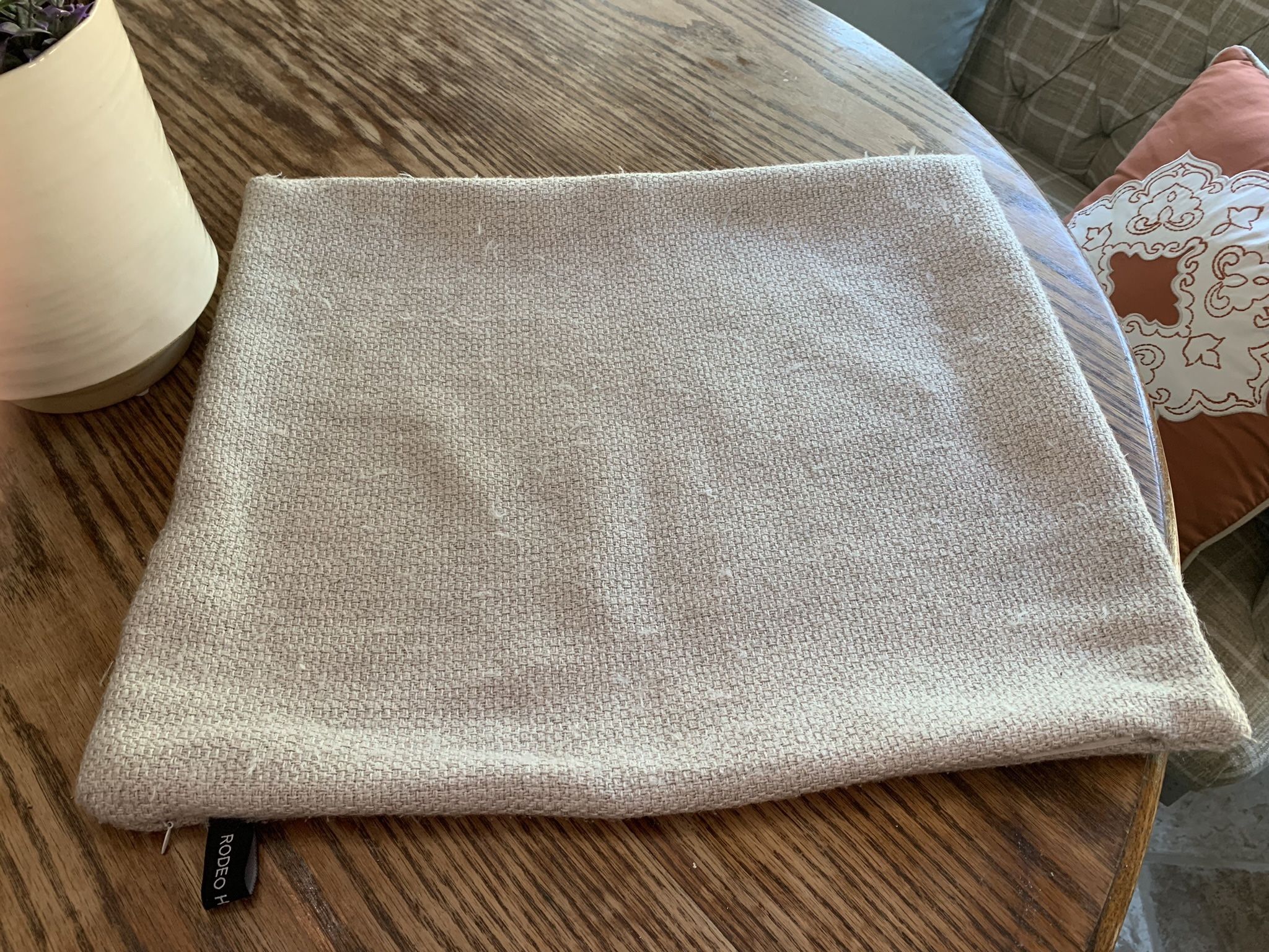 Neutral pillow cover 17x20 by rodeohome