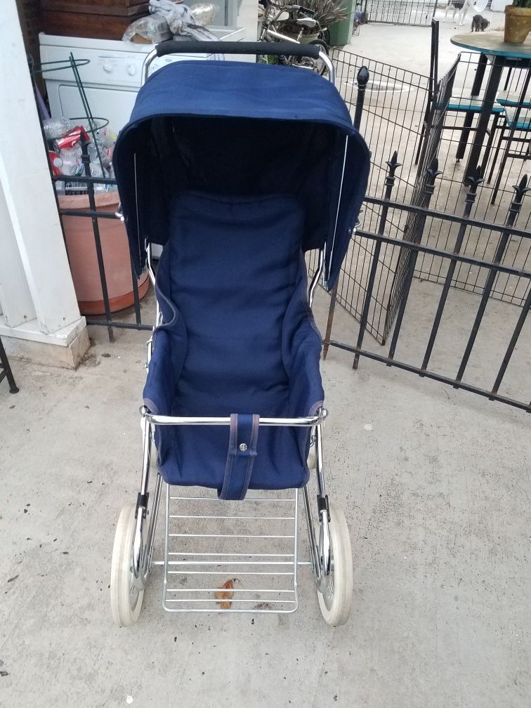 Swedish Antique Emmaljunga baby buggy stroller pram