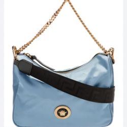 Used Versace Blue Bag.. Bought Directly From Versace Store