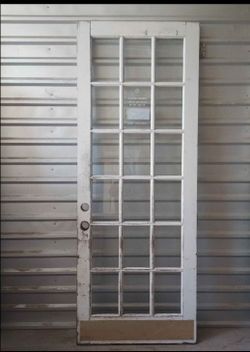 Old 8ft French Door