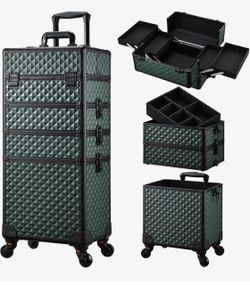 Rolling Cosmetology/make up case