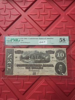 Collectible Coins & Currency Confederate Note