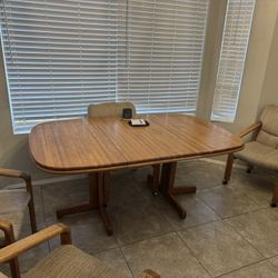 Dining Room Table And 5 Chairs