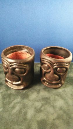 Tiki Candle Holders