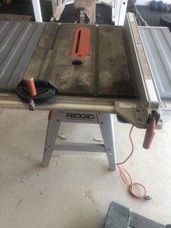 Rigid table saw