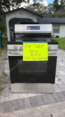 Frigidaire Electric Range Stainless Steel