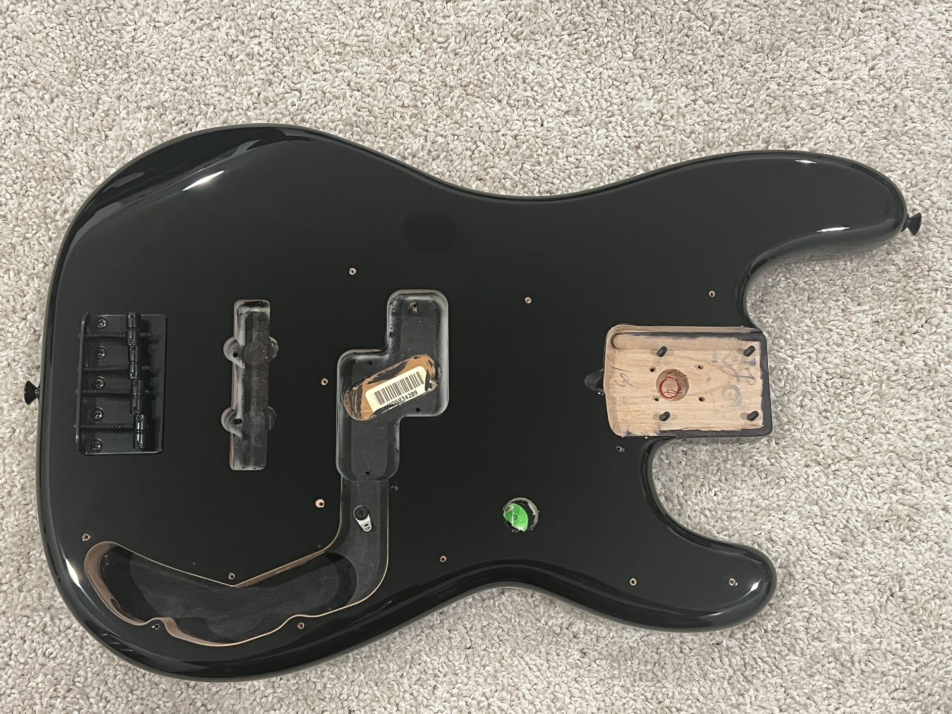 Fender Duff McKagan Deluxe Precision Bass Body & Hardware P Bass Guitar Black