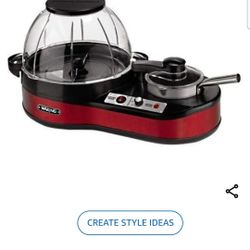 Waring Popcorn Popper w/Caramel Warming Station