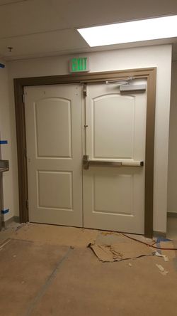 Commercial / residential doors /frames & hardware installation