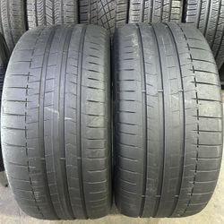 SET OF 2 USED TIRES PIRELLI PZERO R…HL 285/40/20