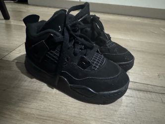 Black Cats Toddler Jordans