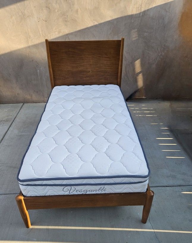 TWIN SIZE BED WITH MATTRESS INCLUDED!!