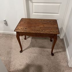 Antique Oak Writing Table