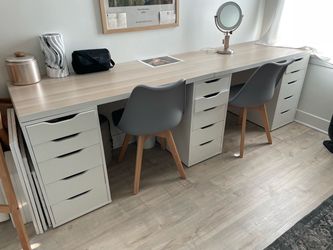 IKEA double desk