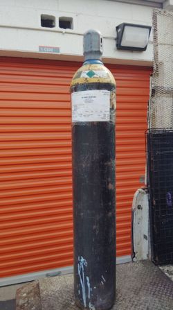 Industrial helium tank 50lbs