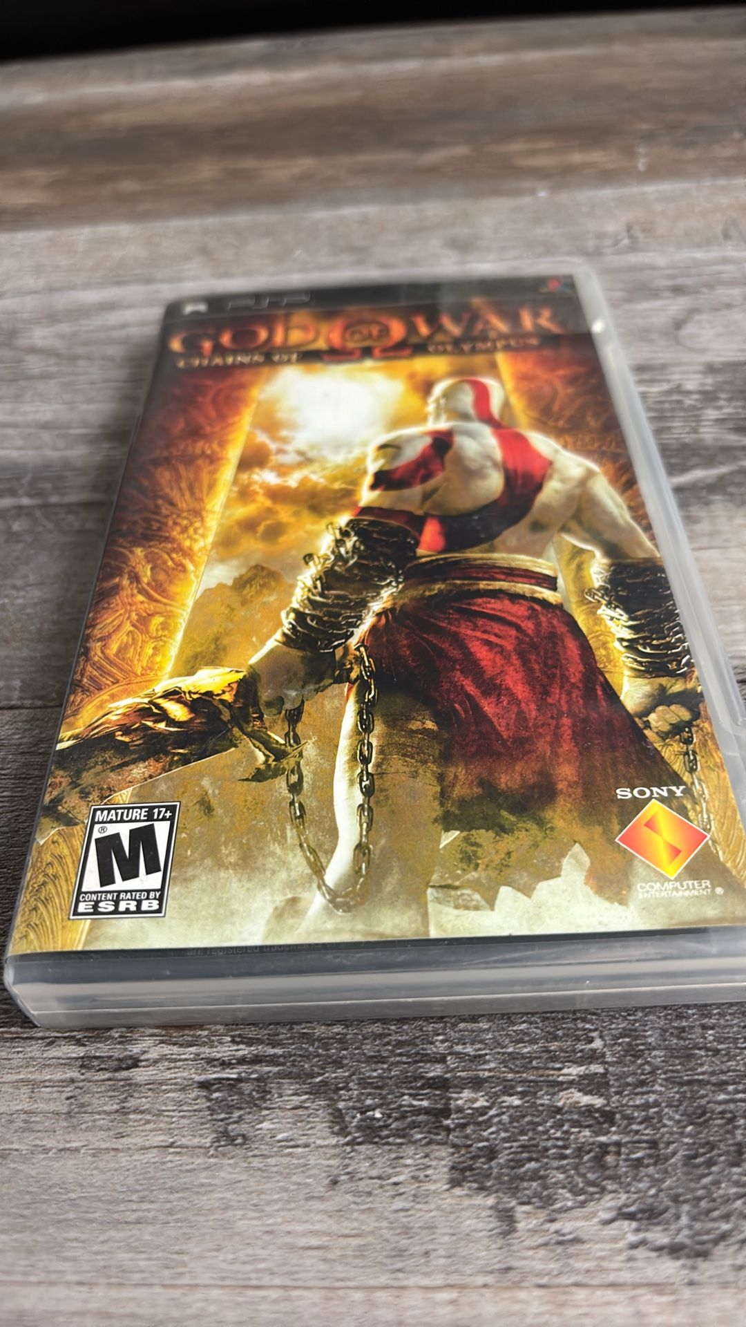 God Of War chains of olympus For PSP