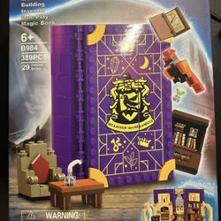 New Potter Fan Wizard World Moment: Movie-Themed Dumbledore Headmaster's Office Book Toy Building Sets, 