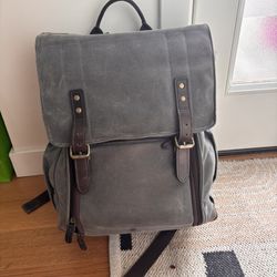 ONA Camps Bay Camera / Photo Backpack — Smoke Waxed Canvas — Like new