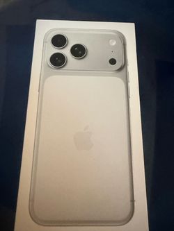 17 Pro Max 256 Verizon Sealed Silver