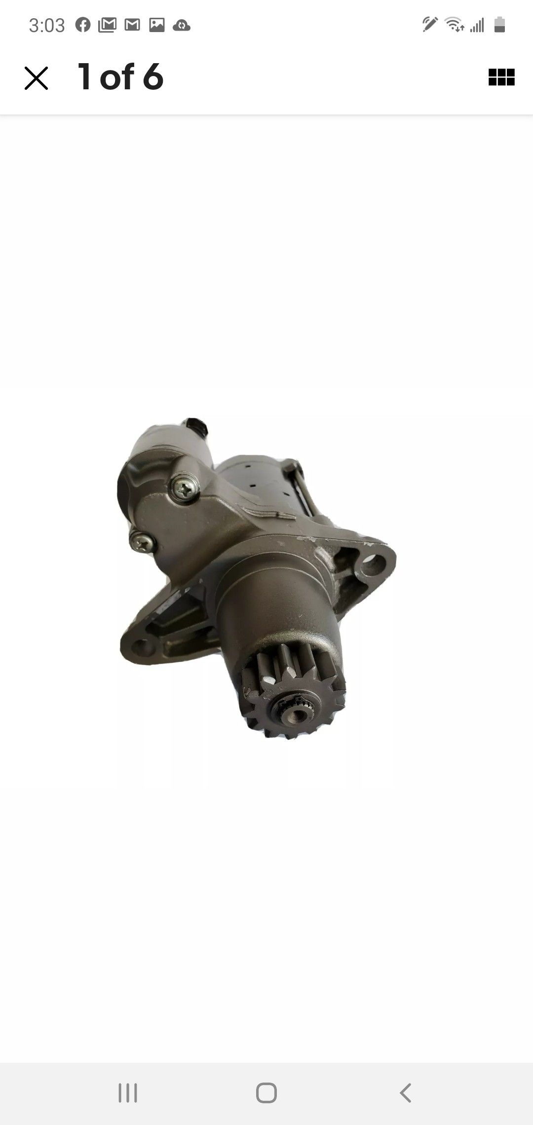 STARTER 17825 FITS LEXUS ES300, SCION XB, TOYOTA AVALON CAMRY 2.0L 2002-2017