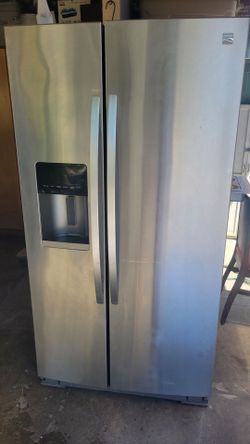 Kenmore Stainless Steel Side-by-Side Refrigerator