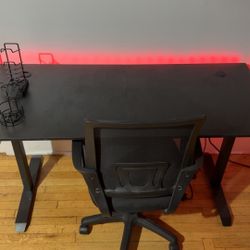 Gaming Desk And Chair Set