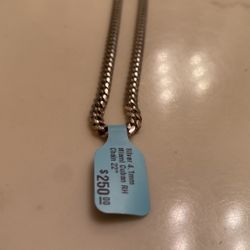 9.25 Sterling Silver Miami Cuban Chain 22’’